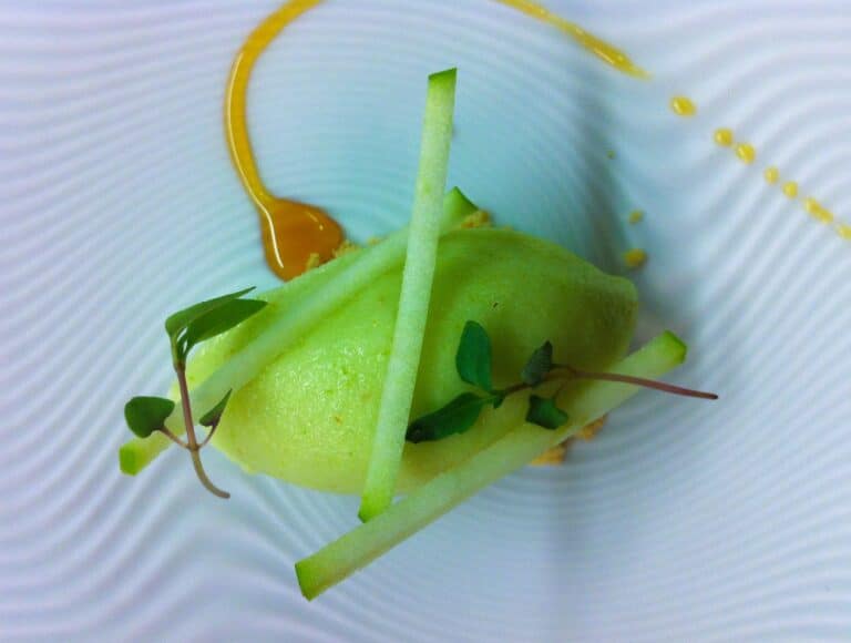 granny smith apple sorbet